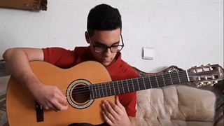 اجرای قطعه Nothing Else Matters از گروه متالیکا توسط هنرجوی استاد امیر کریمی