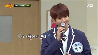 اجرای چن و بکهیون در برنامه Knowing Brothers قسمت 159