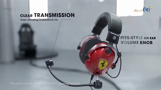 هدست گیمینگ Thrustmaster T-Racing مدل Scuderia Ferrari Edition