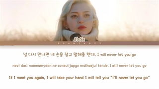 متن آهنگ Never Let You Go از AleXa