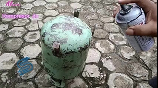 ساخت پمپ باد مخزن دار _ برف سرویس