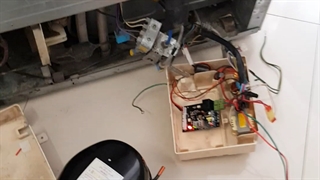 تبدیل یخچال اینورتر به ac و استفاده از برد مخصوص _ برف سرویس