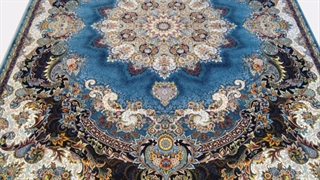 خرید فرش آبی