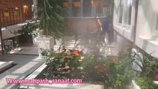 اجرای مه پاش در گلخانه خانگی