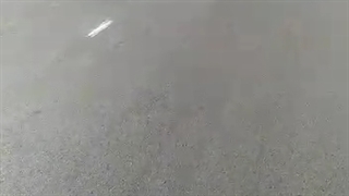 خط کشی بلوار امام رضاشهر طرقبه