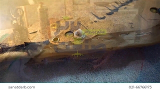 لمسه کاری تودوزی درب ماشین | صنعت درب