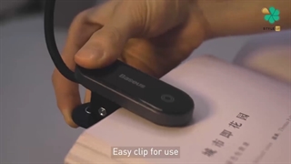 معرفی ویژگی های چراغ مطالعه شارژی بیسوس Baseus Mini Clip DGRAD-0G