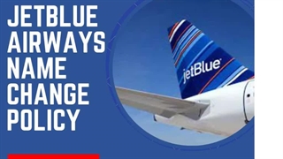 JetBlue Airways name change policy