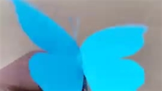ساخت پروانه کاغذی