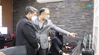 بازدید دکتر محمدرضا پاکدل از سرام پخش