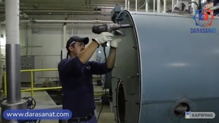 بررسی بخش های مختلف دیگ بخار و بویلر