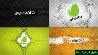 پروژه آماده افترافکت لوگو موشن مکعب های انتزاعی