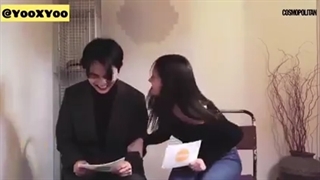 مصاحبه لی هیری و یو سونگ ه  با مجله cosmopolitan  با زیرنویس چسبیده