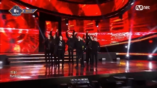 اجرای آهنگ RUNAWAY  از گروه PENTAGONدر M COUNTDOWN