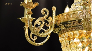 لوستر پذیرایی بسیار زیبا پارس لوستر فراهانی