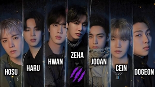 BTS Names Of The Webtoon 7FATES CHAKHO