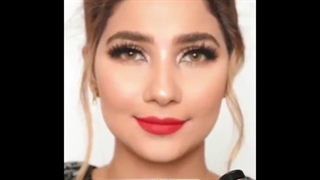 آرایش زنانه جذاب و به روز صورت - تبلیغات برای آرایشگران و پیرایشگران