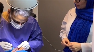 فیلم اتاق عمل بدون سانسور عمل بلفاروپلاستی