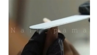 کاور با لمینیت ناخن راحت و ساده   @nail_pama اینستامو فالو کنید