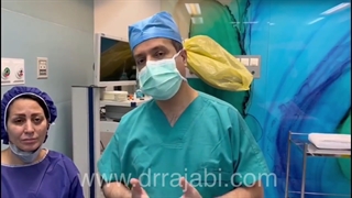 جراحی خارج کردن تومور پشت چشم