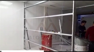 اجرای پارتیشن (دیوار کاذب) - شرکت الو مدرن