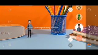 حالت فیملبرداری AR Emoji Camera گلکسی A52s سامسونگ