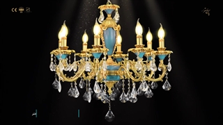 لوستر جدید اتاق خواب با 8 شاخه کد2012