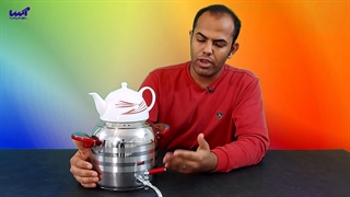 کتری قوری دستی لوکس