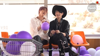 قسمت سوم BANGTAN BOMB 2022 با Fun With Balloons + زیرنویس فارسی