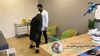 6روز بعد از جراحی تعویض مفصل زانو| دکتر شیروانی بختیاری