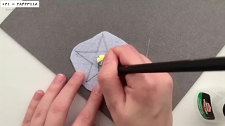 آموزش جواهردوزی مروارید-آموزش جواهردوزی شاپرک-(سنجاق سینه برای مانتو)