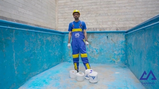 ترمیم و آماده سازی استخر با محصولات سهند شیمی