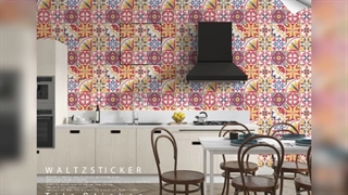 ارائه انواع استیکر کاشی در شهر دکوراسیون