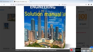 Principles of foundation engineering 9th SI edition Braja M Das solution manual pdf