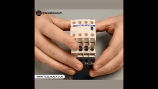 آموزش نصب کنتاکت کمکی کنتاکتور