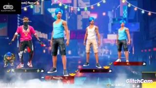 فری فایر/فان بازی فری فایر با دنس و لباقس بندیت قرمز_Free fire