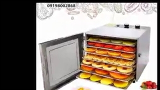 دستگاه خشک کن میوه / خشک کن نعنا ، اویشن و ادویه