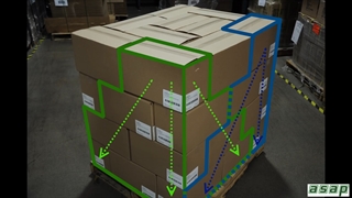 چیدمان صحیح محصولات بر روی پالت چوبی