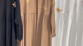 مانتو جلو باز مزونی دامنی