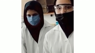 تهیه چسب کاغذ/ هنرستان قدس استان اصفهان(هنرآموزان خانم ها سادات و مصلحی)